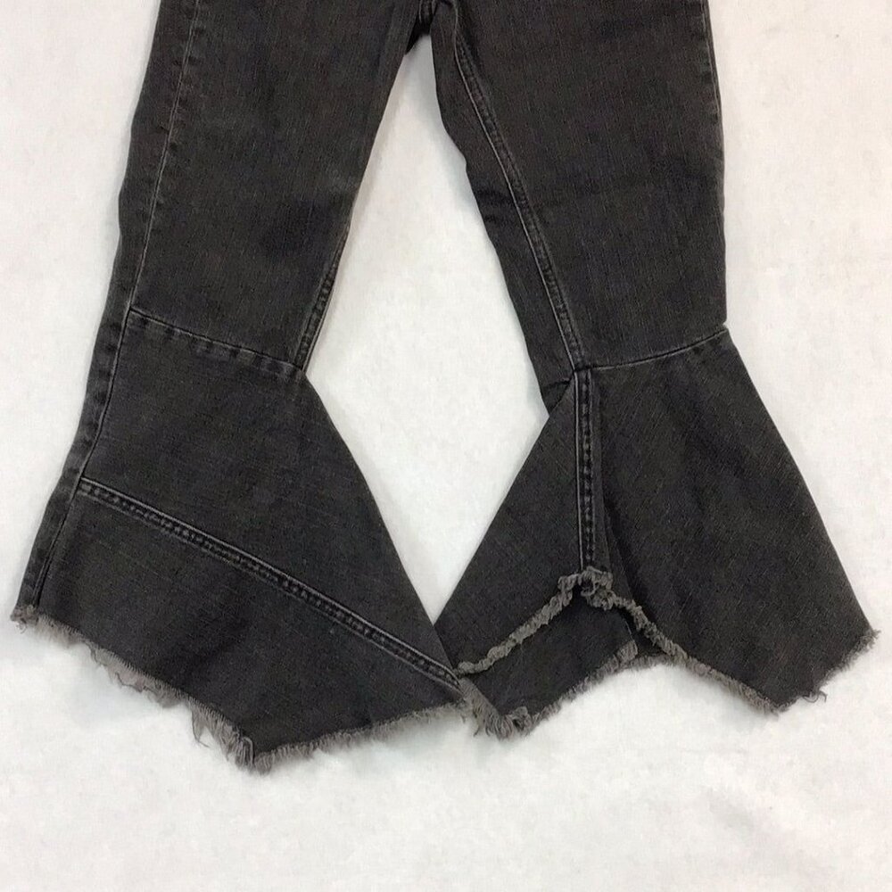 ASOS Ripped Bell Bottom Jeans - Picture 5 of 6